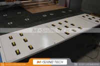 Routeur CNC d'étiquetage automatique MS8-2130LB pour le travail du bois horizontal, centre de traitement CNC ATC M-shine