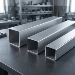 Tuyaux et tubes carrés en acier inoxydable poli de haute qualité SS 304 316 410 pour la construction - Product Image 1
