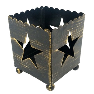 Decorativo hecho a mano de metal votivo titular vela votiva titular - Product Image 1