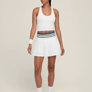 Jupe de tennis de haute qualité pour femmes, tissu extensible et léger, vêtements de sport personnalisés, jupe de tennis - Product Image 5
