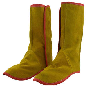 Chaussures de soudeur en cuir de haute qualité, résistantes aux flammes, design personnalisé, pour hommes, usage intensif - Product Image 6