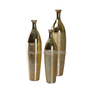 Traditional Handcrafted <b>Long</b> Gold Brass <b>Planter</b> Flower Pots <b>Garden</b> Pots for Home Decoration Wholesale Custom Sizes SE-<b>Planters</b> - Product Image 1