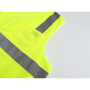 Chaleco de seguridad de poliéster 100% con bolsillos y logotipo personalizado, precio mayorista, tamaño y color, ¡gran oferta! Chaleco de seguridad de estilo único. - Product Image 5