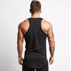 Service OEM, vêtements de fitness, couleur personnalisée, débardeur respirant, débardeur sans manches 100% coton - Product Image 3