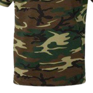 Camiseta de Camuflaje con Letras AKA, Camuflaje Bosque, Estampado de Letras Rosa y Verde, Camiseta Gráfica Informal de Algodón - Product Image 5