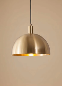 Lámpara de Techo Decorativa de Metal Dorado Acanalado para Pasillo, Dormitorio, Sala de Estar y Decoración Interior Moderna y Elegante - Product Image 5