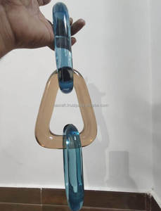 resin chain resin link chain <b>acrylic</b> resin chain decorative resin chain handmade resin chain resin chain decor resin chain - Product Image 6
