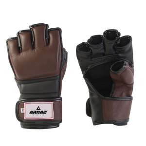 Guantes de Entrenamiento de MMA, Construcción Duradera de Cuero Sintético con Cierre Ajustable para Práctica - Product Image 1