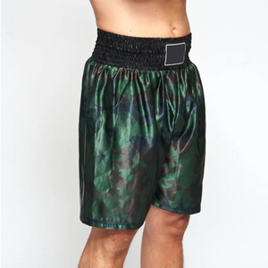 Pantalones Cortos de Boxeo Profesionales para Hombre, Tela Satén Premium, Logotipo Personalizado, Ligeros, para Entrenamiento y Combate - Product Image 1