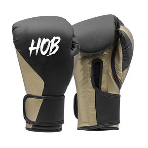 Gants d'entraînement pour combattants imprimés pour la compétition MMA, gants de boxe en cuir PU confortables pour l'entraînement et la victoire des combattants - Product Image 1