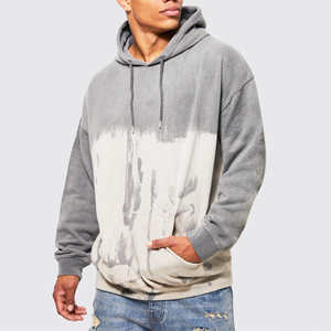 Meilleur prix – Sweat à capuche d'hiver pour homme, couleur unie, 100 % coton, respirant, écologique, style streetwear, haute qualité - Product Image 1