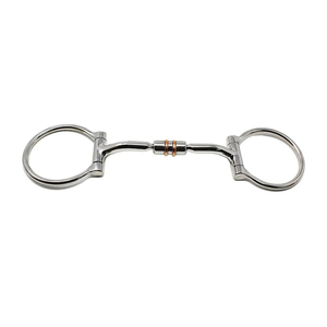 Bocados de Acero Inoxidable de Excelente Calidad para Montar a Caballo, Bocado Articulado Estilo Western Antiguo - Product Image 3