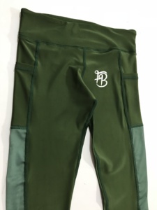 Leggings Deportivos Personalizados para Mujer, Leggings de Gimnasio de Alta Calidad con Cintura Elástica, Ecológicos y Antibacterianos - Product Image 1
