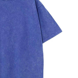 เสื้อยืดลายฟอกสี รุ่นใหม่ปี 2026 ขายส่ง รับทำโลโก้ เสื้อยืดแขนสั้นลำลองสำหรับผู้ชาย เสื้อยืดลายฟอกสี - Product Image 5