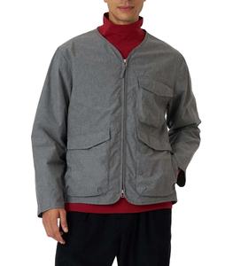 เสื้อแจ็คเก็ตผ้าแคนวาสหนานุ่ม ระบายอากาศได้ดี ไซส์ใหญ่พิเศษ กันลม สำหรับผู้ชาย ขายส่งแบบกำหนดเองได้ - Product Image 3