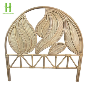 Meubles de décoration de chambre à coucher en rotin de haute qualité, tête de lit en rotin naturel, taille personnalisable, tête de lit en forme de fleur, rotin 2026 - Product Image 2