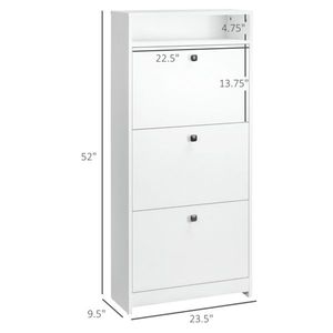 Modern and Simple <b>Shoe</b> <b>Storage</b> Cabinet Adjustable Aluminium <b>Shoe</b> Shelf for Home Entry Space-Saving Living Room Furniture - Product Image 4