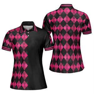 Camisetas de Polo de Golf para Mujer, Transpirables, de Alta Calidad, Cómodas, Estilo Casual, Sublimadas, OEM, de Alta Gama - Product Image 1