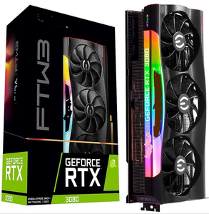Carte vidéo RTX 3080 ULTRA GAMING originale, flambant neuve, 10G 10GB GDDR6X, technologie iCX3, plaque arrière en métal LED ARGB - Product Image 1