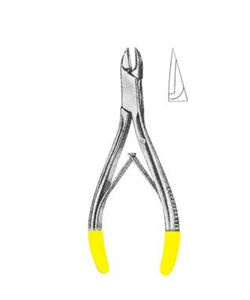 Alicates de Corte de Alambre TC de 12 cm, Carburo de Tungsteno, Acero Inoxidable, Instrumento Dental Ortodóntico, OEM ODM - Product Image 1