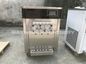 F58メーカー製ミックス業務用価格設定イタリアンETL自動家庭用5種フレーバーソフトクリームマシン - Product Image 4