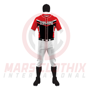 Uniforme de béisbol personalizado, liso, teñido, transpirable, de secado rápido, servicio OEM, diseño de uniforme de béisbol para venta en línea - Product Image 4