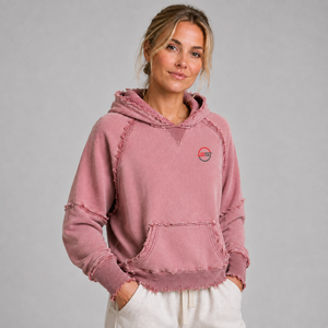 New Arrival <b>Women</b> Distressed <b>Hoodie</b> Custom Logo <b>Soft</b> Cotton Fleece Warm Breathable Casual Streetwear Pullover <b>Hoodie</b> Wholesale - Product Image 5