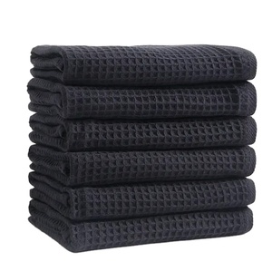 100% cotton Khăn tắm kích thước lớn 75x150cm nhanh chóng hấp thụ nhanh hơn làm khô unisex Waffle dệt trong màu sắc rắn cho nam giới phụ nữ - Product Image 1