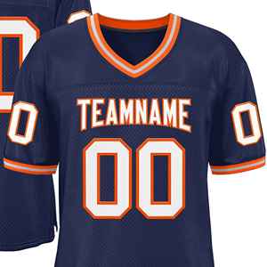 Maillot de football américain 2026, dernier design, nouvelle arrivée, haute qualité, tissu respirant à séchage rapide, impression numérique sur maille - Product Image 6