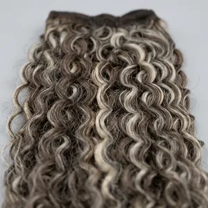 ผมแท้ 100% เรมี่ เคอร์ลี่  แบบเวฟ  เนื้อนุ่ม  หนาแน่น  ติดทนนาน - Product Image 2