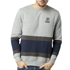 Sweat-shirts pour hommes grande taille, couleur unie, printemps, en molleton, écologiques, respirants - Product Image 1