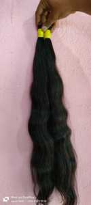 Extensiones de Cabello Humano 100% Virgen a Granel – Negro Natural, Sin Enredos, Sin Caída al Precio Más Bajo - Product Image 3