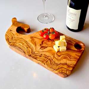 Planche à découper miniature et planche à charcuterie personnalisées en bois d'acacia massif avec logo, ustensiles de cuisine écologiques - Product Image 4