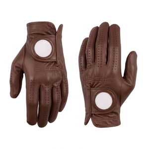 Guantes de Golf Duraderos de Cuero Cabretta Suave Antideslizantes, Ajuste Cómodo, Guantes Deportivos Unisex para un Control y Agarre Superiores del Club - Product Image 2