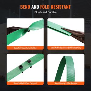 Nastro in Poliestere PET per Imballaggio Resistente, Rotolo da 305m x 16mm x 0,8mm, Resistenza al Rottura 450 kg, Confezionato in PP - Product Image 3