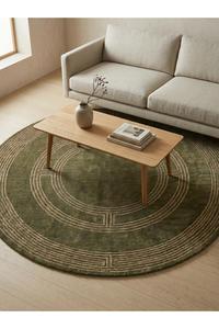Modern Soft Wool <b>Hand</b> <b>Tufted</b> <b>Rug</b> with Anti-Slip Bottom for Bedroom Living Room Hotel Decor - Product Image 2