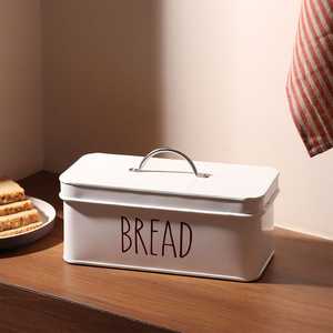 Stylish Metal Bread Box Premium Finish for <b>Kitchen</b> Countertop Home <b>Pantry</b> and Organized Food Storage - Product Image 6