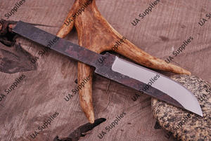 Cuchillo de Acero con Alto Contenido de Carbono 1095, Hoja Fija de Punta Caída, Media Espiga, para Camping, Caza, Pesca, EDC, OEM, ODM - Product Image 4