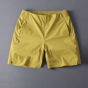 Pantalones Cortos Cargo para Hombre, Cintura Elástica, Secado Rápido, Casuales, Tipo Bermuda, Color Sólido, Tela Oxford, Material Poliéster - Product Image 6