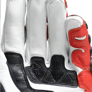 Gants de moto en cuir de haute qualité professionnels avec protection des articulations, matière respirante, idéaux pour les hommes - Product Image 3