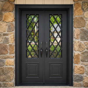 Diseños de Puertas Metálicas Personalizadas de Primera Calidad: Hermosas Puertas de Hierro Forjado y Puertas de Acero Resistentes Diseñadas para Mejorar el Valor de su Propiedad. - Product Image 1