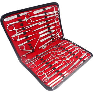 Kit de 36 Piezas de Instrumentos Quirúrgicos Veterinarios, Juego Completo Todo en Uno, Tijeras, Pinzas, Portaagujas, Mango de Bisturí, para Animales - Product Image 6