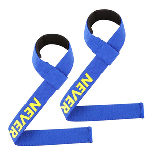 Blue Cotton <b>Lifting</b> <b>Straps</b> <b>for</b> Men and Women Cotton <b>Straps</b> <b>for</b> Weightlifting and Deadlifting Bodybuilding Weight <b>Lifting</b> - Product Image 1