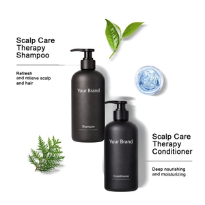 Sets de cuidado capilar a base de hierbas de marca privada OEM/ODM para adultos, anticaída, refrescantes y que alivian el cuero cabelludo, champú y acondicionador a granel. - Product Image 5