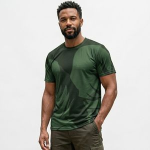 <b>Polyester</b> <b>T</b> <b>Shirt</b> Men Soft Lightweight Breathable Casual <b>T</b> <b>Shirt</b> - Product Image 1