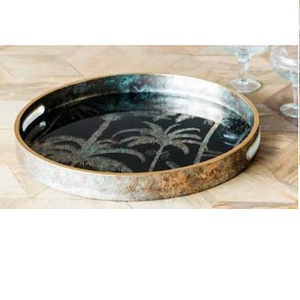Elegant Design Dinnerware Food Serving Tray Home Hotel <b>Table</b> Top Decor Dessert or Dry Fruit Server Dishes Serving Metal Tray - Product Image 4