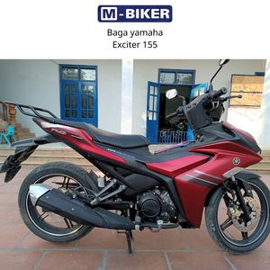 Single Luggage <b>Rack</b> Saddlebags Yamaha Exciter 155 Motorcycle-NEW Premium Quality High-class Steel 3kg CNC Luggage Accessories - Product Image 5