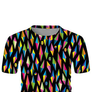 T-shirts d'été en tissu polyester respirant, design personnalisé avec logo, marque privée, t-shirts pour hommes en vente - Product Image 3