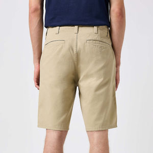 Shorts chino pour homme, coupe ajustée, en twill premium, pour usage quotidien, avec poches, couleur unie, légers, respirants, logo personnalisé, vente en gros - Product Image 6