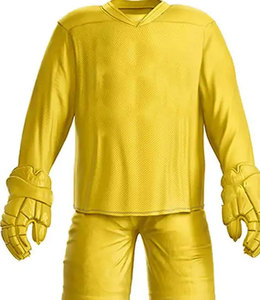 Custom Plain Cotton Blank Ice Hockey Uniforms / V-<b>Neck</b> Collar Full Sleeve Reasonable Price Ice Hockey Uniform <b>Light</b> Weight - Product Image 5